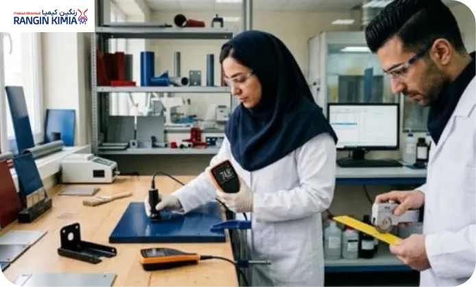 روشهای اندازهگیری ضخامت پوششهای رنگ پودری الکترواستاتیک